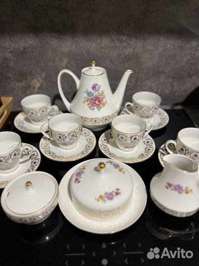 Сервиз Moritz Zdekauer, Мейсенский букет. Чехия