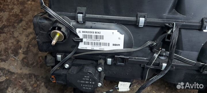 Корпус печки в сборе на mercedes w211 w219