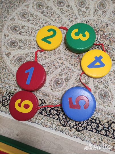 Игровые круглые модули для детей