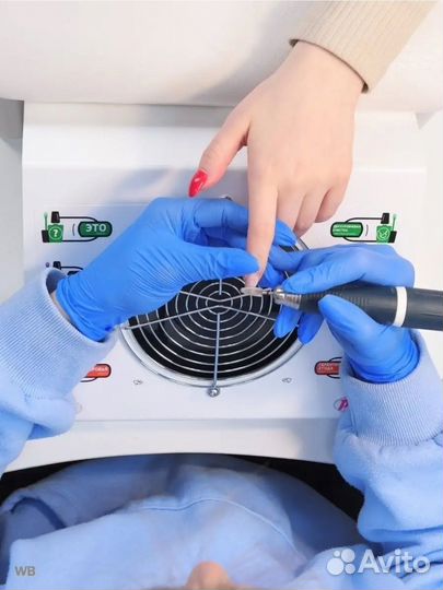 Пылесос маникюрный профессиональный б/у 3 маникюра