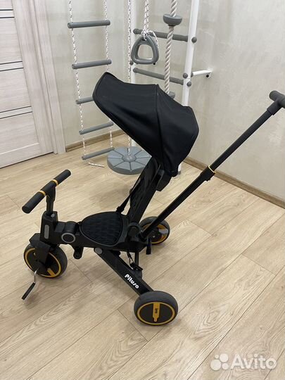 Велосипед трехколесный детский pituso с ручкой