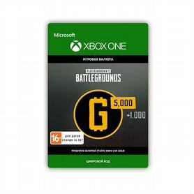 Pubg - 6,000 G-Coin г коины xbox хбокс донат голда