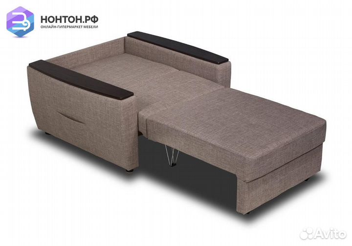 Кресло еврокнижка Дубай бежевый