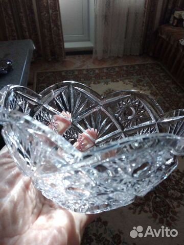 Хрустальная ваза