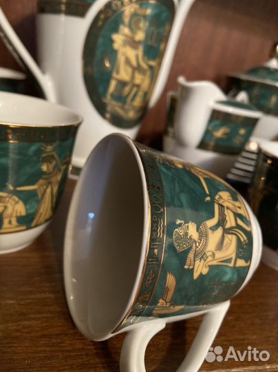 Фарфор Египет сервиз Fathi Mahmoud, сувениры