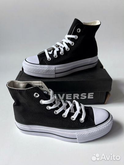 Кеды converse на высокой подошве