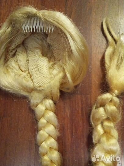 Парик снегурочки б у