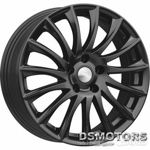 Диски Валенсия 7.0/18 5x114.3 ET50 d67.1 чёрный ба