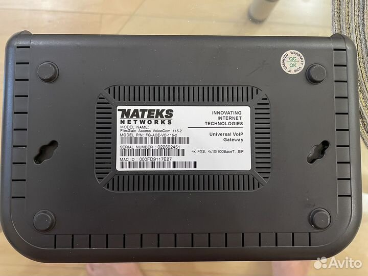 Голосовой шлюз Nateks FG-ACE-VC-115-2