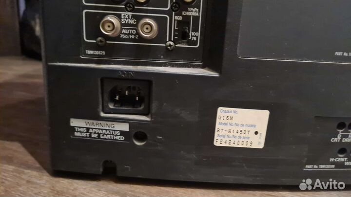 Монитор panasonic bt-h1450y ретрогейминг