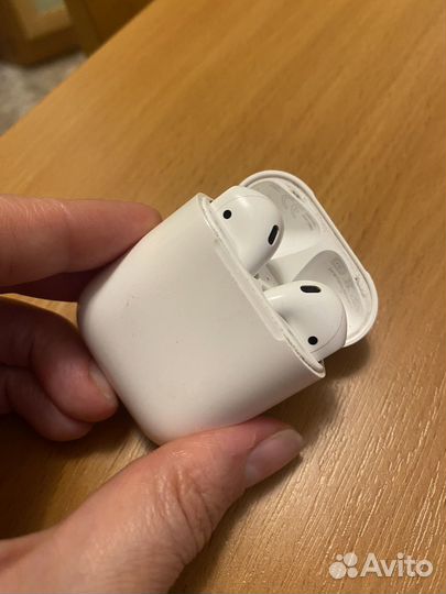 Наушники apple airpods 2 с кейсом