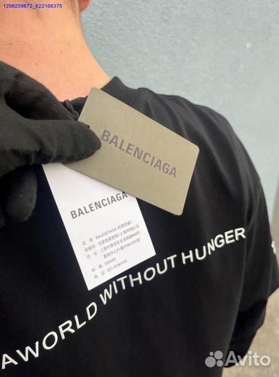 Лонгслив Balenciaga чёрный (Арт.64096)