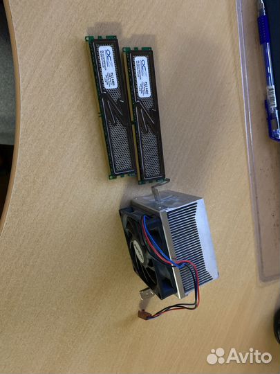 Процессор, кулер, оперативная память