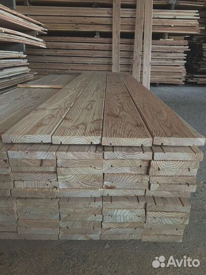Доставка досок лиственницы 100x100 мм