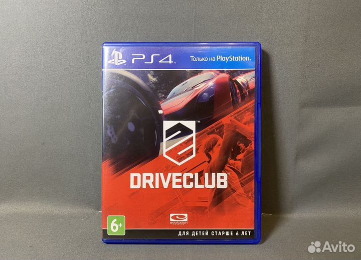 Driveclub ps4 диск