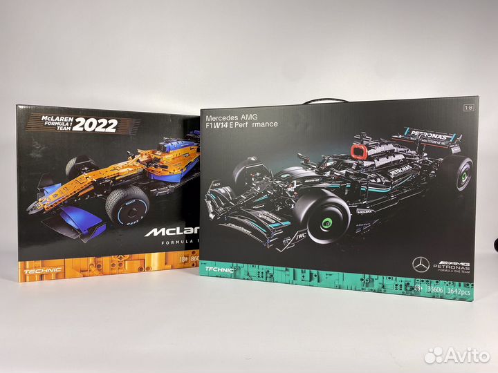 Конструкторы F1 Mercedes AMG и Mclaren