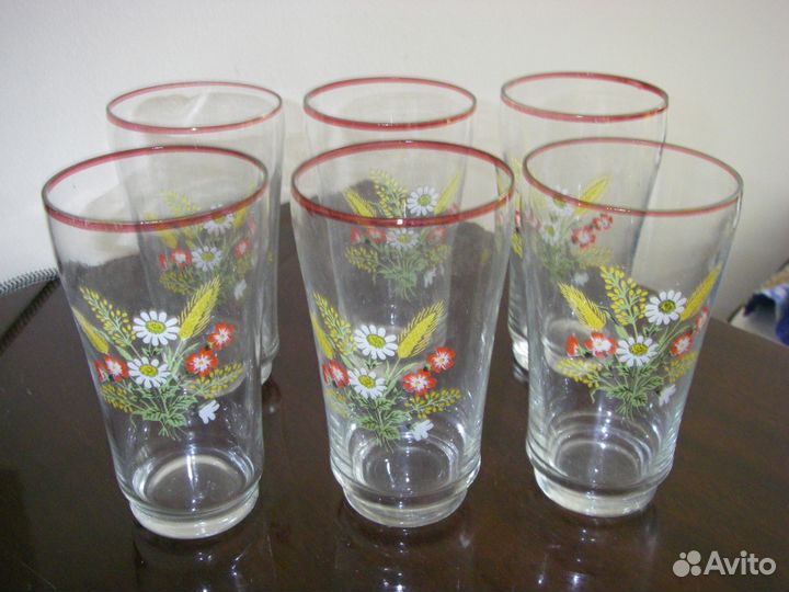Набор стаканов - 6 шт