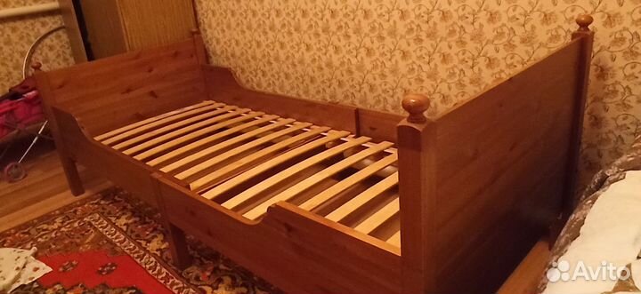 Детская кровать IKEA раздвижная лексвик