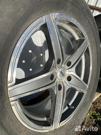 Литые диски с летней резиной R18