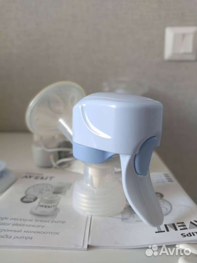 Молокоотсос avent электро с автозапоминанием
