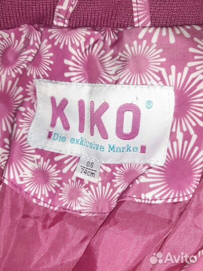 Зимний комплект для девочки на годик