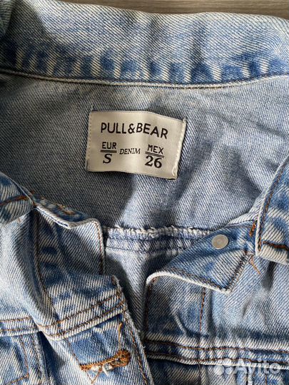 Джинсовая куртка женская Pull&Bear