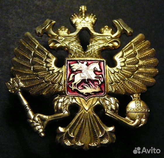 Кокарда на фуражку, вс РФ, начало 90-х годов