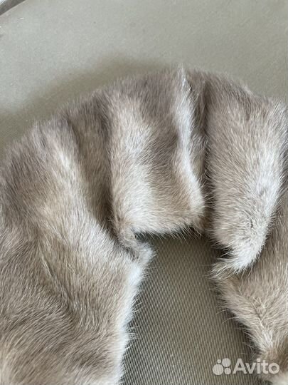 Меховой воротник норка