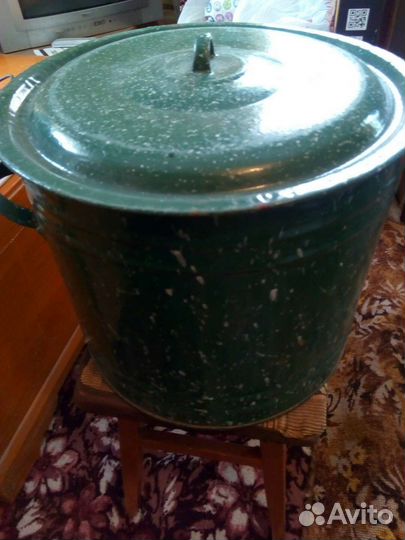 Бак для воды эмалированный