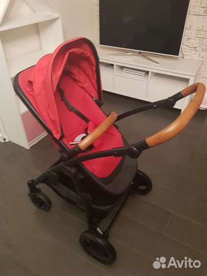 Коляска 3 в 1 CBX Leotie Lux Crunchy Red