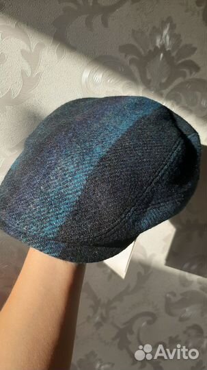 Кепка кожаная