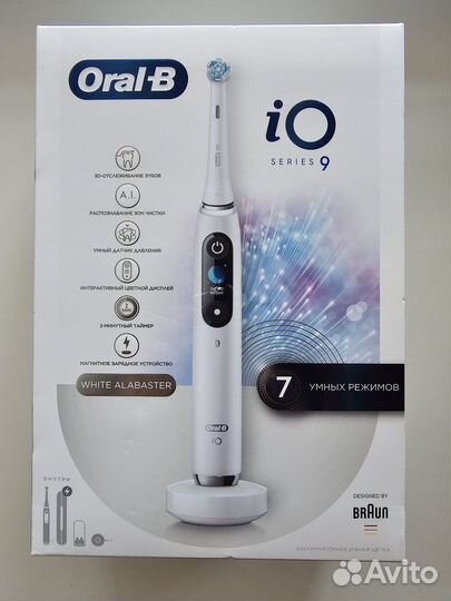 Щетка Braun Oral-B iO 9 White Alabaster