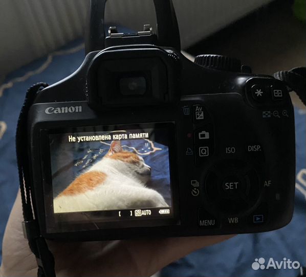 Фотоаппарат Canon eos 1100d с объективом