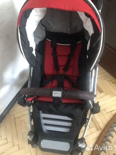 Коляска 2 в 1 teutonia с маскитным чехлом, чехлом