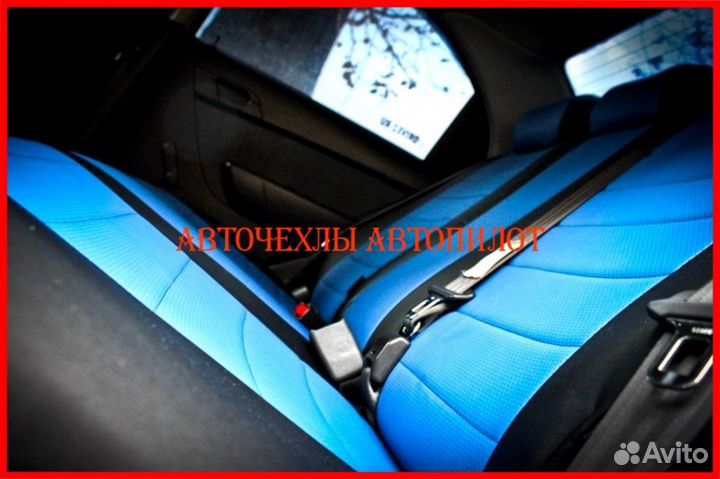 Чехлы Автопилот Chevrolet Aveo T300 из экокожи