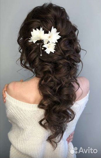 Причёски/локоны/макияж