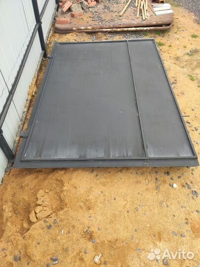 Ворота гаражные металлические бу