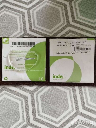 Линзы для очков