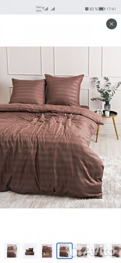 Комплект постельного белья евро