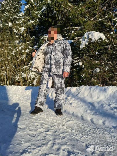 Костюм горка белый лес