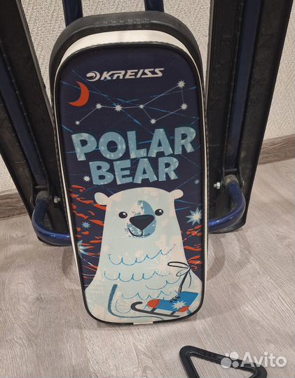 Детский снегокат kreiss polar bear