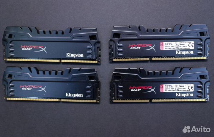 Память Kingston Hyper Beast DDR3 2x4GB (8GB)