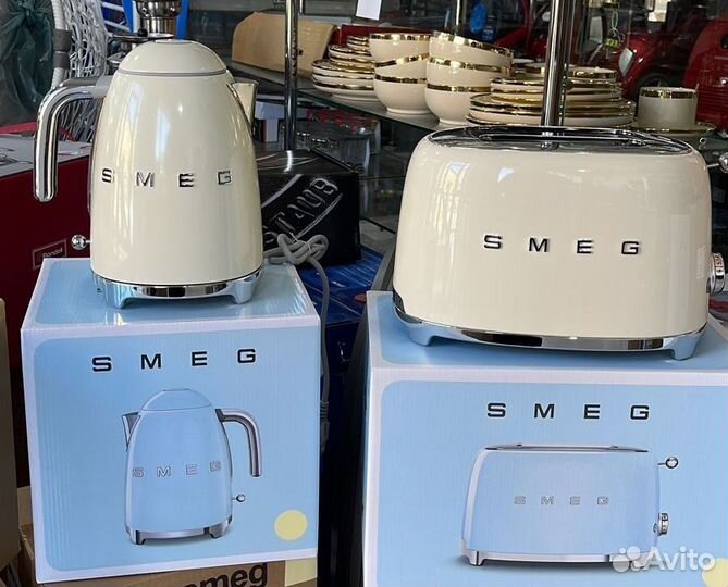 Чайники и тостеры smeg