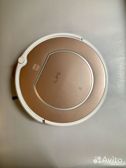 Робот пылесос ilife v50 pro розовый