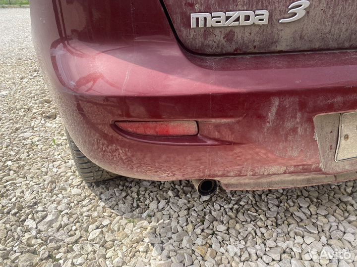 Задний бампер в сборе Mazda 3 bk хэтчбек 2008