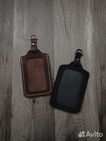 Чехол (обложка) для пропуска из натуральной кожи