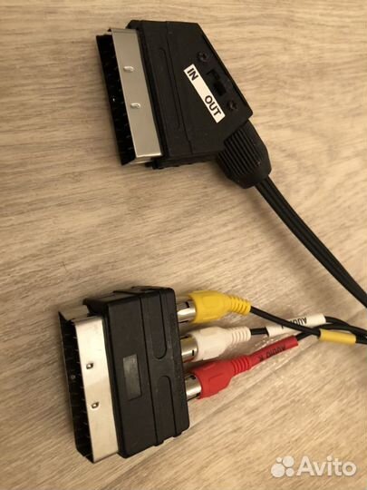 Кабель видео scart
