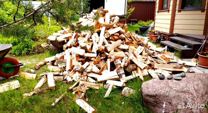 Дрова сухие колотые с доставкой