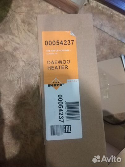 Радиатор отопления для шевроле ланос