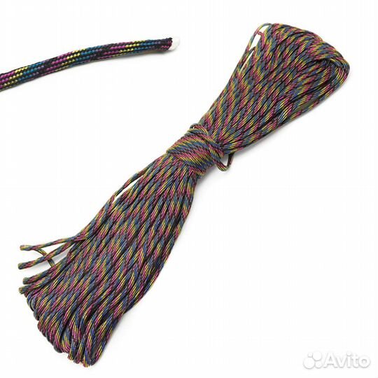Паракорд PC149 (радуга) 30 метров